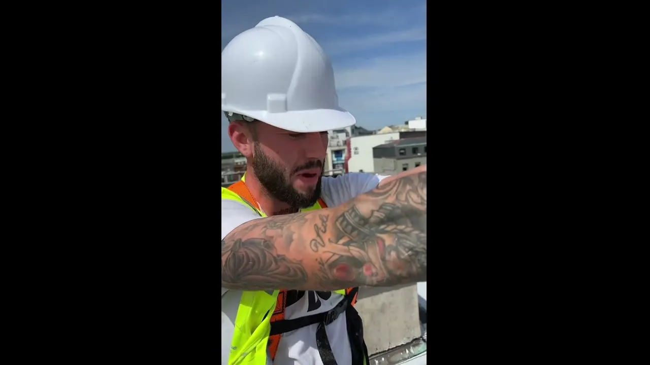 LAVA 20 Applied on an Asphalt Roof