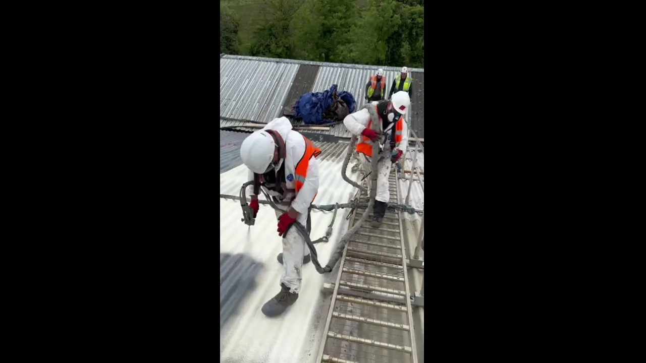 Safe Restoration of an Asbestos Roof